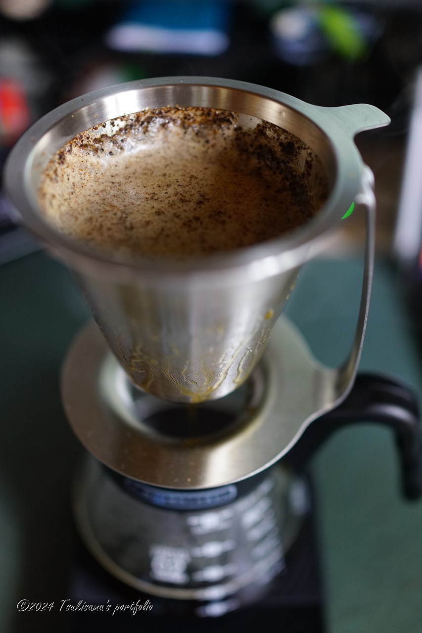 ハリオ ダブルステンレスドリッパー 粕谷モデル SONY Cyber-Shot RX1RII