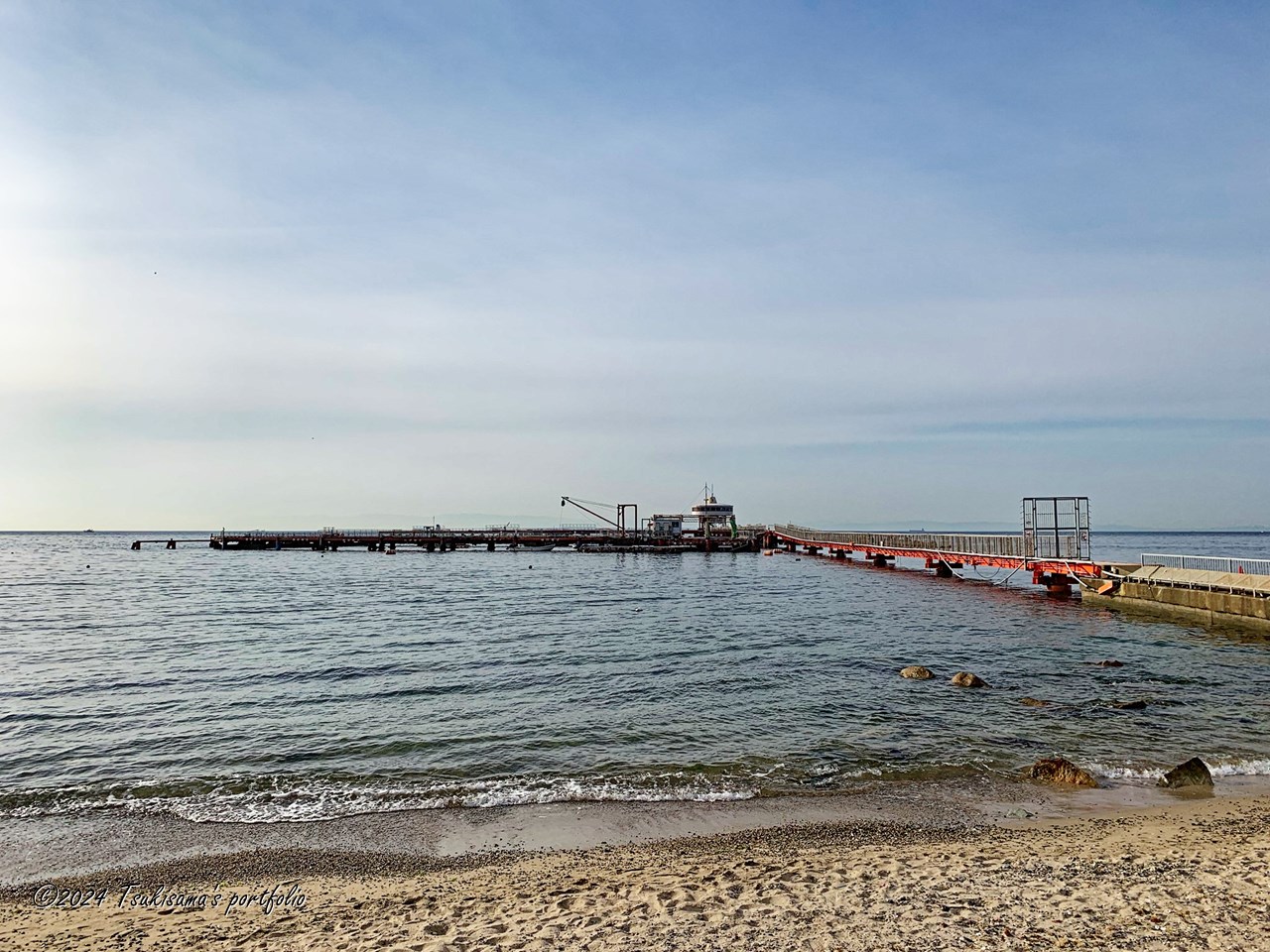 須磨海釣り公園の在りし日の姿(まだあります)iphone XS (2019/5/5)