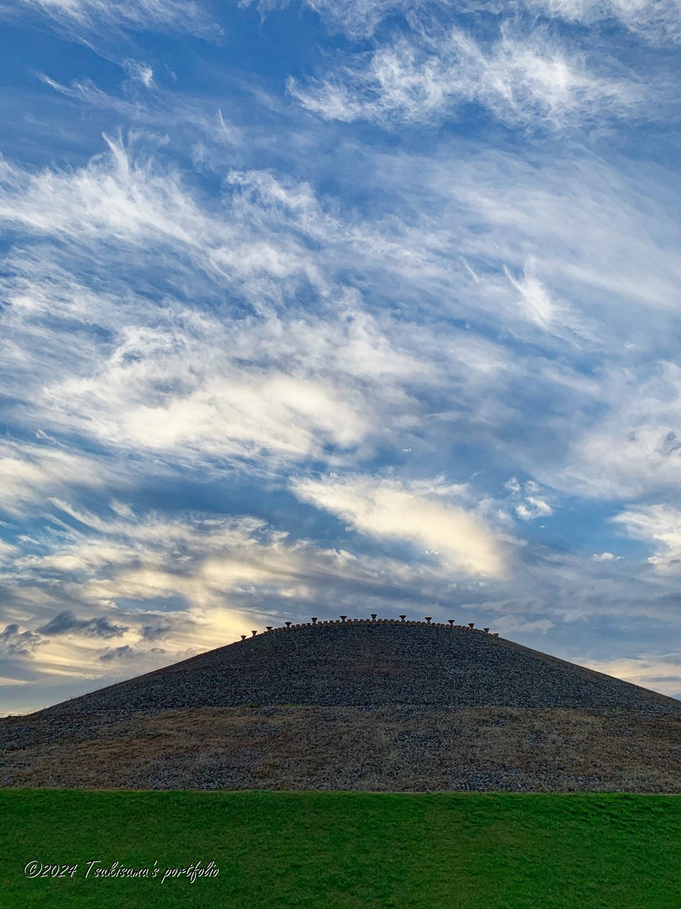 このぐらいの青空があったらいいけどね。iphone XS