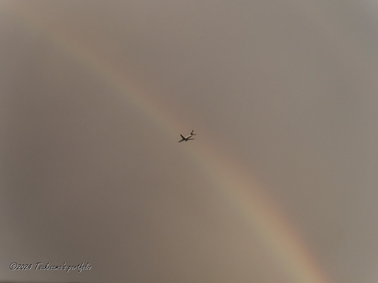 OLYMPUS OM-D E-M1 + M.ZUIKO DIGITAL ED 40-150mm F4.0 PRO 低コントラストの虹